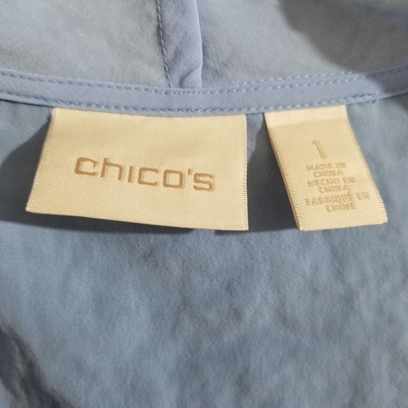 CHICOS buttonless blazer size 1 - Picture 6 of 11